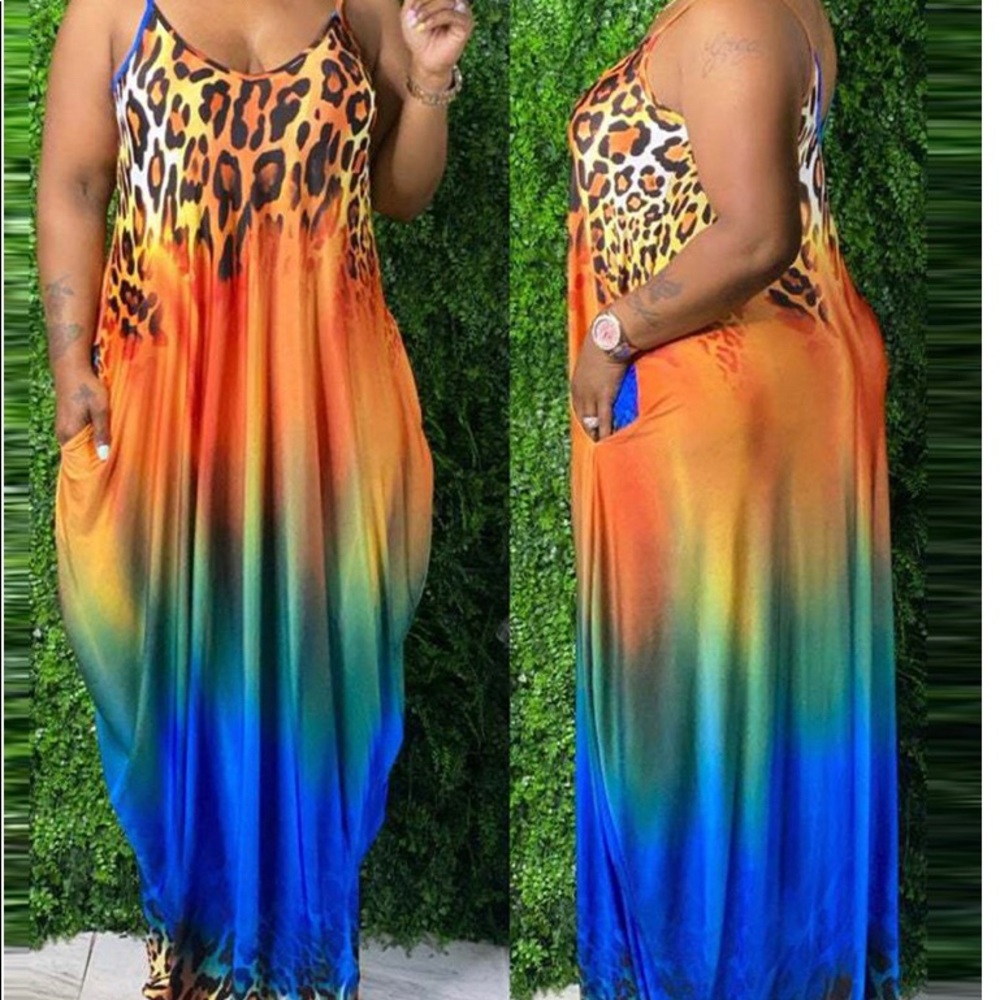 Safari Maxi Dress